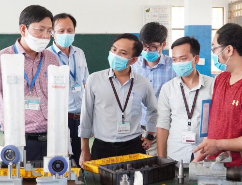 CCIPY Vietnam Co., Ltd. surveys the facilities before sending workers to study at MITC