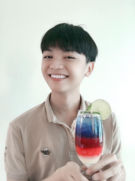 Tran Doan Tinh- a student of the Hospitality major of Mientrung Industry and Trade College