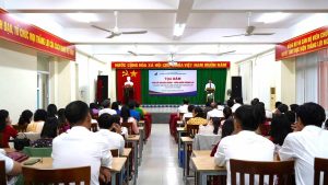 Commemoration of the 46th Anniversary of Mien Trung Trade and Industry College Keeping the Flame of Tradition Stepping Firmly into the Future 01