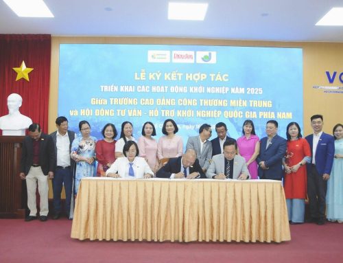 Mien Trung Industry and Trade College Signs Strategic Cooperation Agreement for Startup Activities